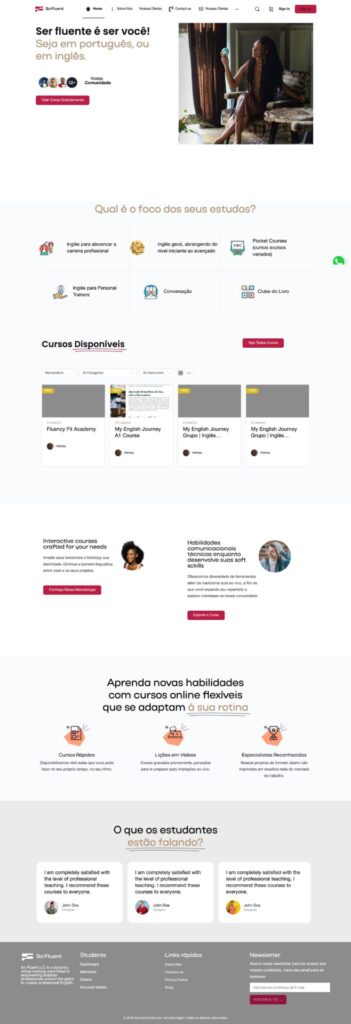 LearnDash Website for Language Learning